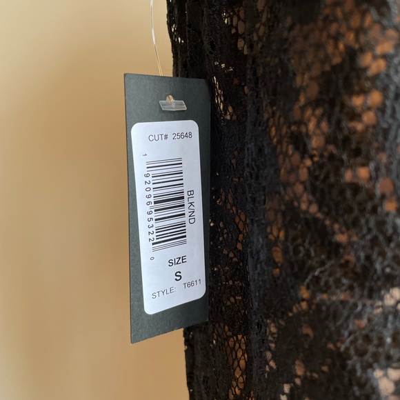 Tiana B. Short Sleeve Lace Overlay Dress - Picture 6 of 10